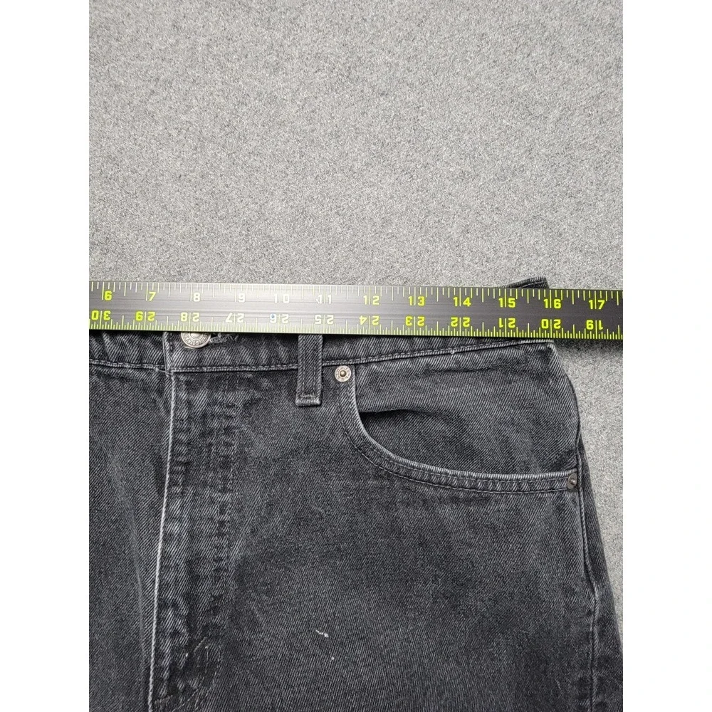 Levi's 550 Jeans Mens 34x34 Gray‎ Denim Relaxed Fit USA Tapered Leg Streetwear
